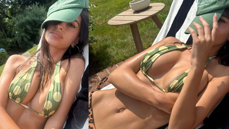 Emily Ratajkowski: Οι sexy πόζες στον φακό ενώ κάνει ηλιοθεραπεία