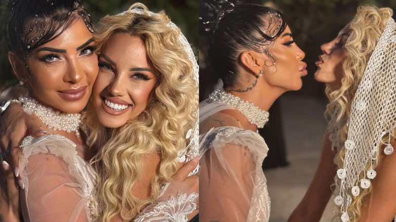 Η Σάσα Μπάστα έγινε κουμπάρα στο Ηράκλειο Κρήτης!