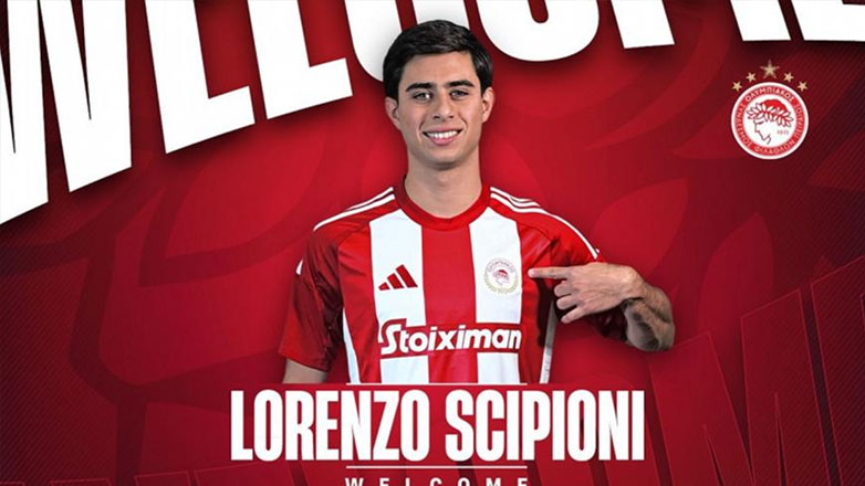 Ο Ολυμπιακός ανακοίνωσε τον Σιπιόνι