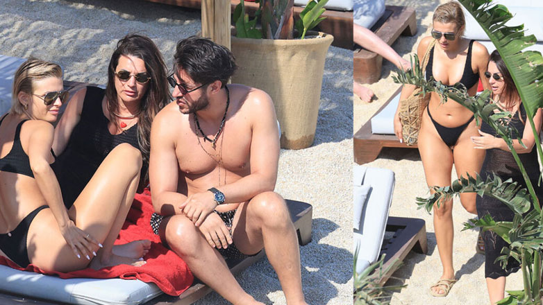 Κατερίνα Λιόλιου: Με αποκαλυπτικό μπικίνι σε παραλία της Μυκόνου – Στο πλευρό της ο Χάρης Παπατζανής