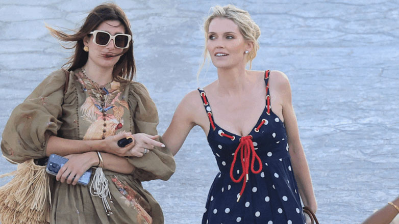Lady Kitty Spencer: Στη Μύκονο η ανιψιά της πριγκίπισσας Diana – Φωτογραφίες