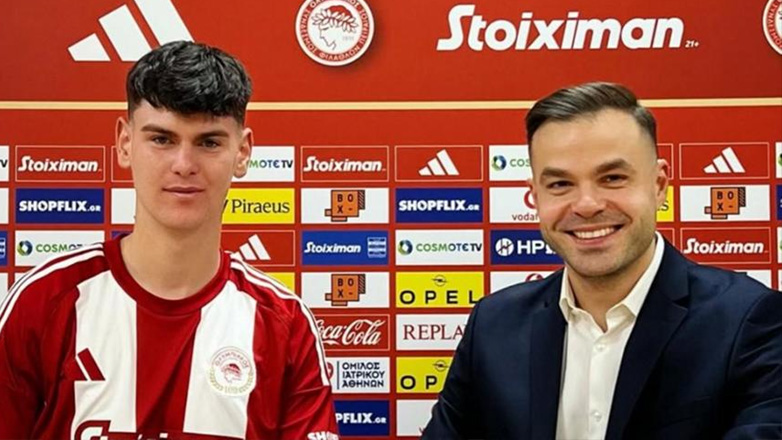 Ολυμπιακός: Υπέγραψε το συμβόλαιό του ο Αγγελάκης