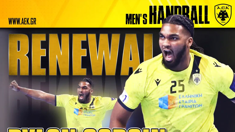 Χάντμπολ: Ανανέωσε στην ΑΕΚ ο Γκαρέν