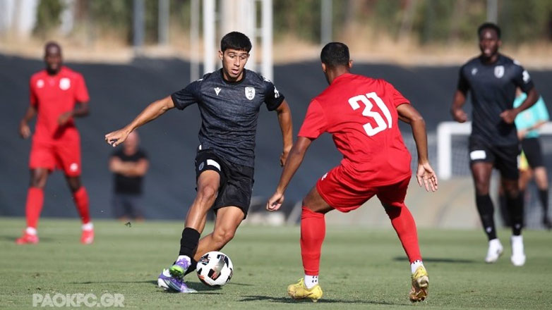 Ο ΠΑΟΚ επικράτησε 2-0 του Πανσερραϊκού στη Νέα Μεσημβρία