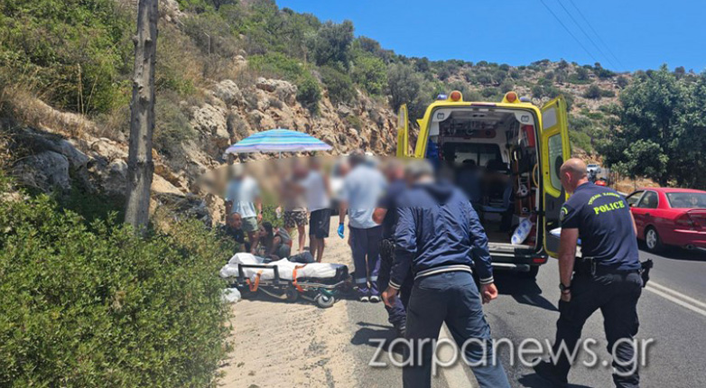 Χανιά: Τροχαίο με δύο μηχανάκια