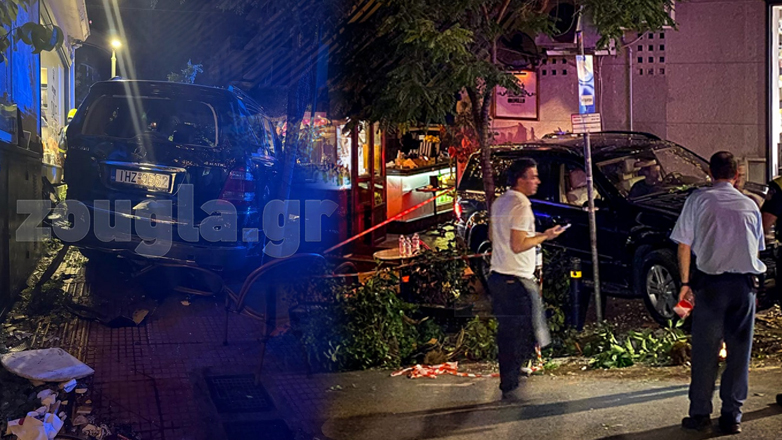 Κολωνάκι: Πώς «λύθηκε» το τζιπ και έπεσε σε θαμώνες εστιατορίου