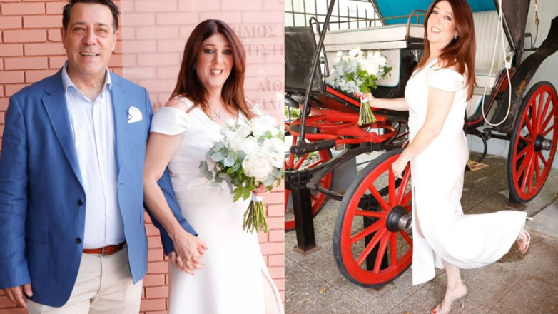 Ελισάβετ Οικονόμου: Παντρεύτηκε η συνεργάτιδα της Κατερίνας Καινούργιου – Δείτε το εντυπωσιακό της νυφικό