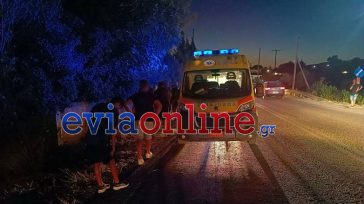 Σοβαρά τραυματίας 10χρονος σε τροχαίο στην Εύβοια