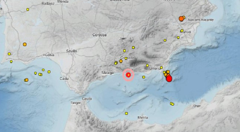 Σεισμός 5,5 Ρίχτερ στις ακτές της Ισπανίας