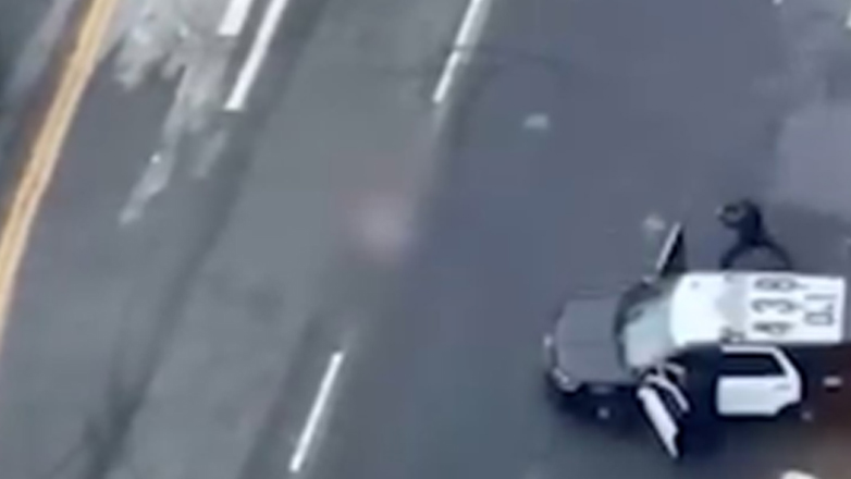 Βίντεο: Αστυνομικοί πυροβολούν μαινόμενο οδηγό που επιτέθηκε με ματσέτα