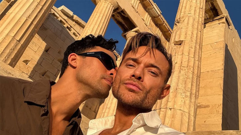 Δημήτρης Γιαννέτος: Γιόρτασε τον αρραβώνα με τον σύντροφό του, Felipe Cardoso στην Ελλάδα