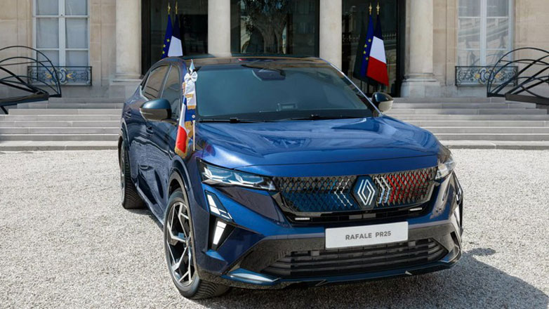 Το εντυπωσιακό Rafale που οδηγεί ο Γάλλος πρόεδρος, ξεχειλίζει από φινέτσα