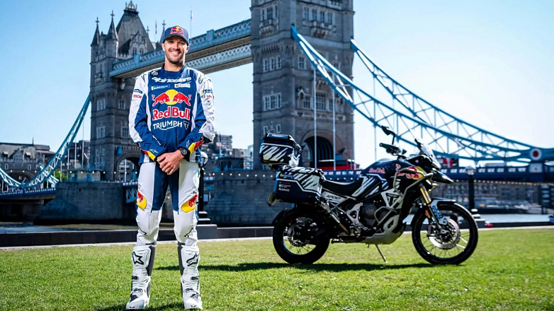 Ο Sam Sunderland στον γύρο του κόσμου σε 19 ημέρες με μία Triumph 1200 Rally Explorer!