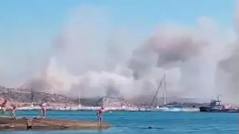 Χωρίς ενεργό μέτωπο η φωτιά στο Λάχι Λακωνίας