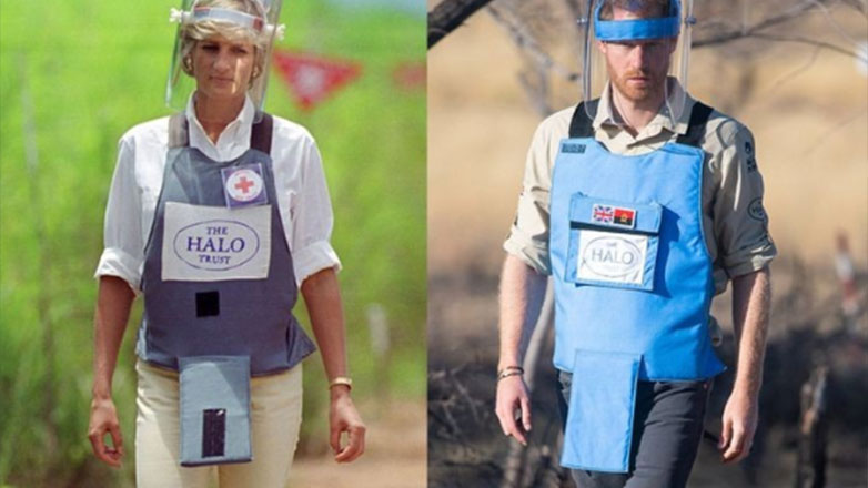 Στα βήματα της Νταϊάνα ο πρίγκιπας Χάρι – Επισκέφθηκε την Αγκόλα για εκκαθάριση ναρκοπεδίων