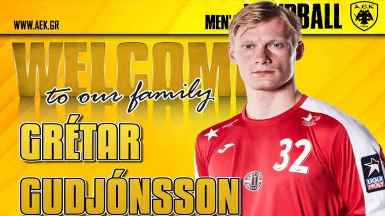 Χάντμπολ: Η ΑΕΚ απέκτησε τον Γκρέταρ Γκούντγιονσον