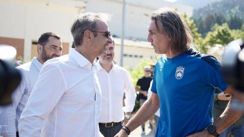 Κηφισιά: Ο Κυριάκος Μητσοτάκης επισκέφτηκε την αποστολή στο Καρπενήσι