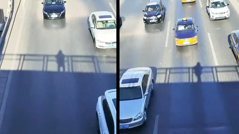 Παίζοντας το παιχνίδι Frogger στην πραγματική ζωή