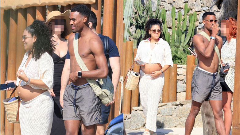 Ryan Gravenberch: Στη Μύκονο ο Ολλανδός ποδοσφαιριστής με την σύντροφό του, Cindy Peroti – Φωτογραφίες