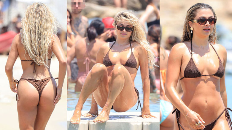 Antigoni Buxton: «Ανεβάζει» τη θερμοκρασία σε γνωστή παραλία της Μυκόνου – Φωτογραφίες