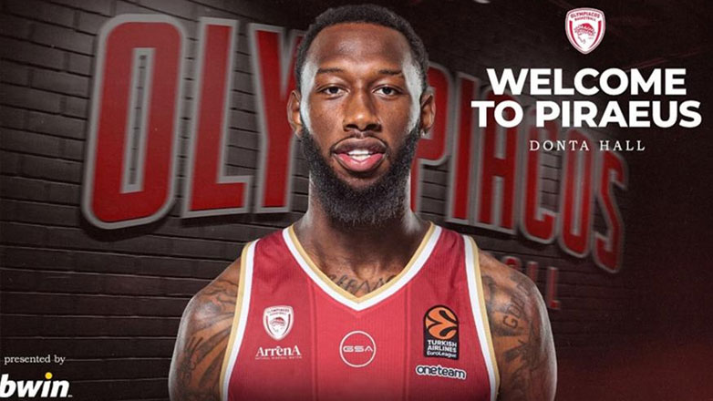 Ολυμπιακός: Ανακοίνωσε τον Ντόντα Χολ για τρία χρόνια
