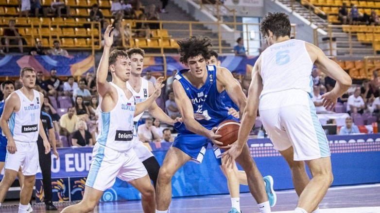 Ευρωμπάσκετ U20: Νίκη για την Εθνική στις θέσεις κατάταξης, 82-60 τη Σλοβενία