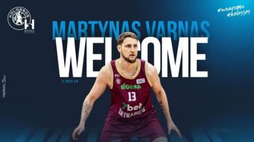 Μπάσκετ: Τον Μαρτίνας Βάρνας ανακοίνωσε ο Κολοσσός Ρόδου