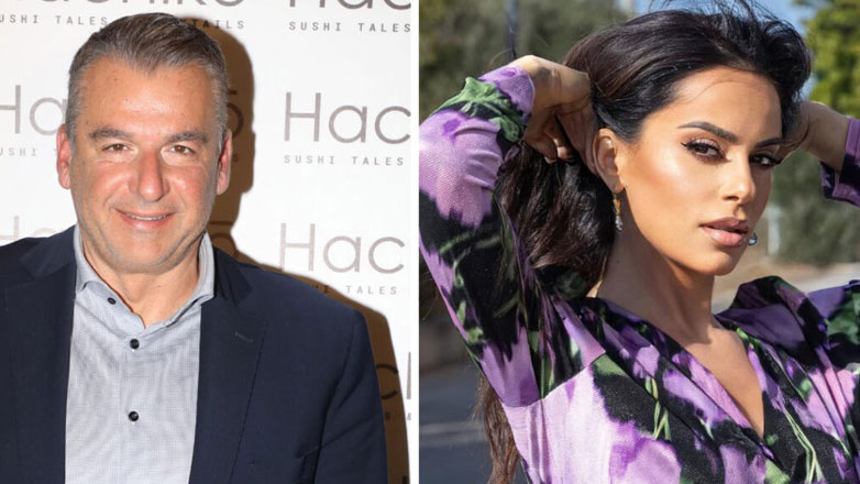 Γιώργος Λιάγκας: Μαζί με τη Μαρία Αντωνά στη βάφτιση του γιου της Φωτεινής Πετρογιάννη στην Τήνο