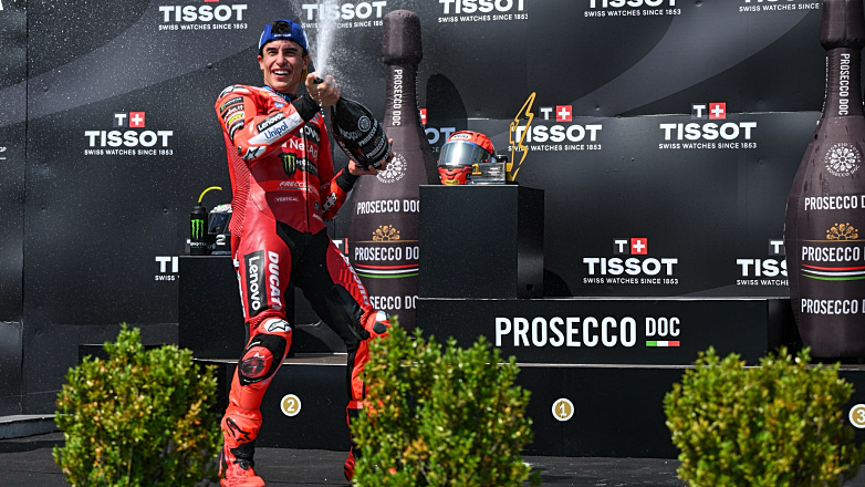 MotoGP Τσεχία: Ο Marc Marquez περνά τον Bezzecchi και γράφει ιστορία με την Ducati