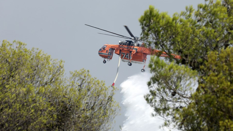 Φωτιά στη Φλώρινα