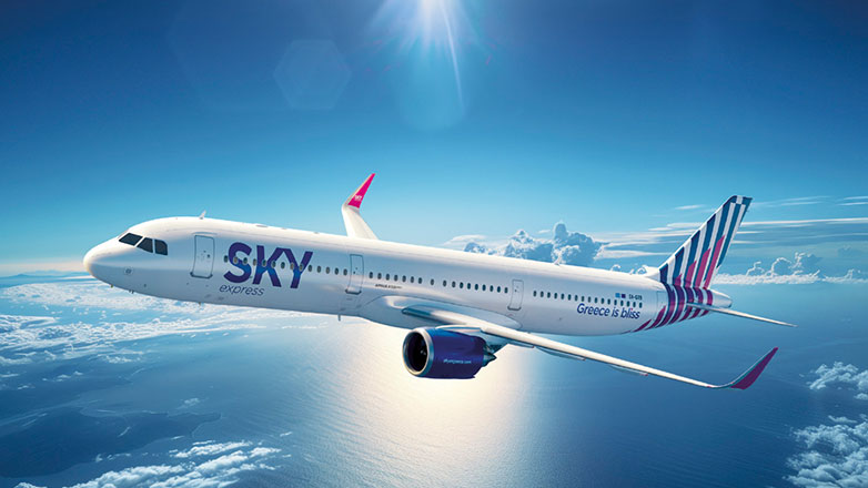 SKY express: Άλμα 33% στην επιβατική κίνηση εξωτερικού το 2ο τρίμηνο του 2025