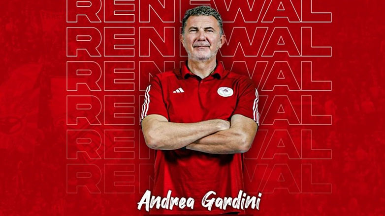 Βόλεϊ: Ο Ολυμπιακός ανανέωσε με τον Γκαρντίνι