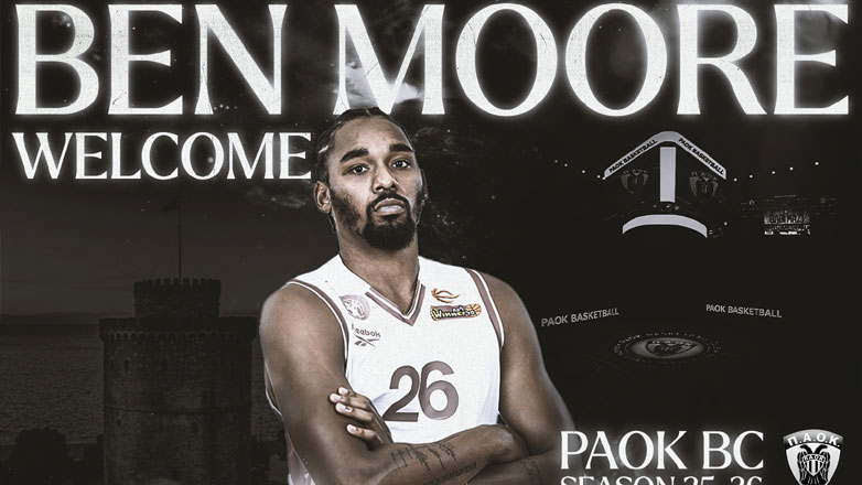 Μπάσκετ: Στον ΠΑΟΚ ο Μπεν Μουρ