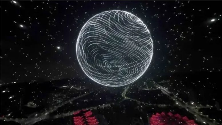 Η Κίνα σπάει κάθε ρεκόρ με 8.100 drones να φωτίζουν τον ουρανό Η Κίνα σπάει κάθε ρεκόρ με 8.100 drones να φωτίζουν τον ουρανό