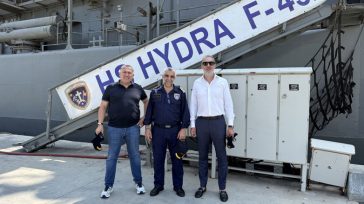 Η RAVENNA A.E. στηρίζει το Πολεμικό Ναυτικό με δωρεά προς τη φρεγάτα «Ύδρα»