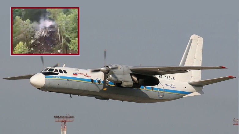 Βίντεο από τα συντρίμμια του Ρωσικού αεροσκάφους που συνετρίβη