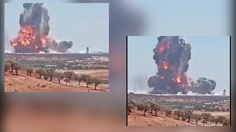 Συρία: Τεράστια έκρηξη στην Ιντλίμπ – Βίντεο