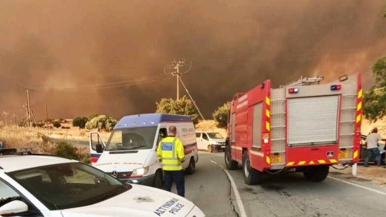 Έλληνες δασοκομάντος στην Κύπρο
