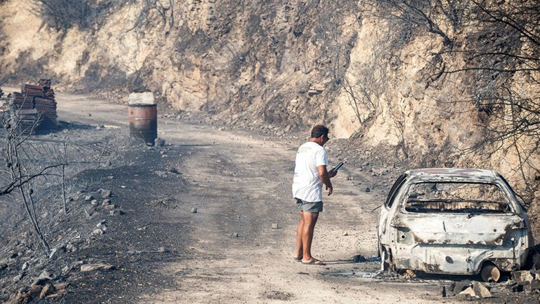 Κύπρος: Επτά άνθρωποι νοσηλεύονται λόγω προβλημάτων από τις πυρκαγιές