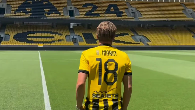 ΑΕΚ: Στην OPAP Arena ο Μάριν