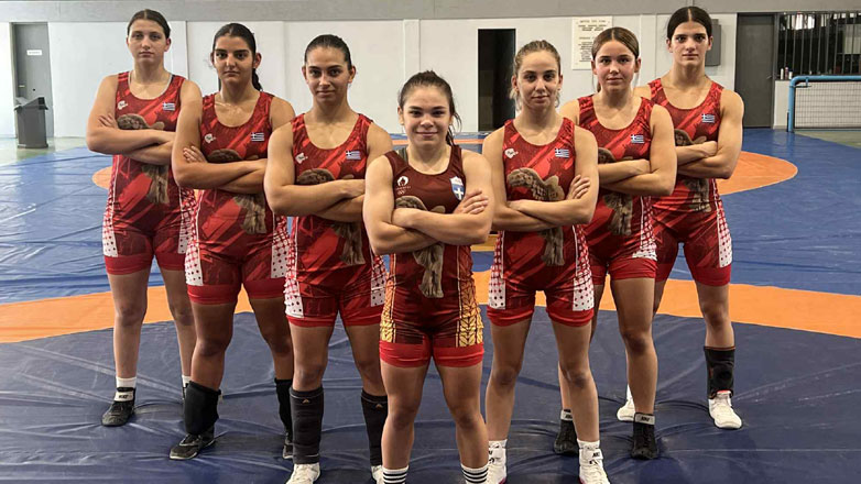 Έτοιμη για το Παγκόσμιο πρωτάθλημα Πάλης της Αθήνας η Εθνική Γυναικών