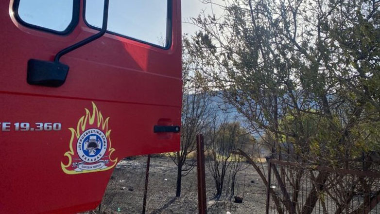 Φωτιά στα Γαζάτικα Κέρκυρας