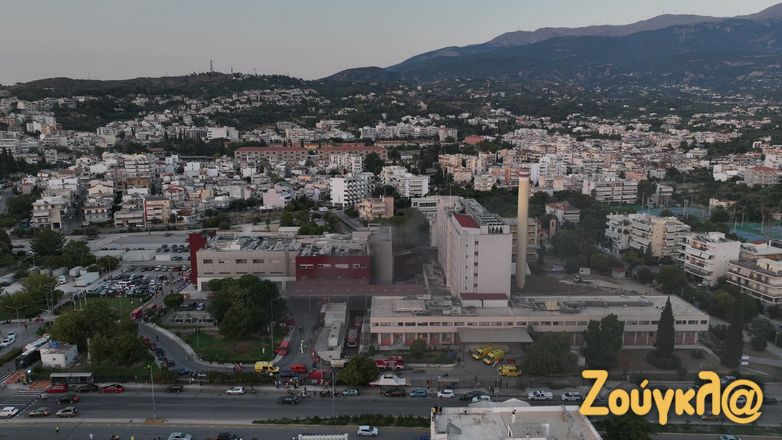 Πάτρα: Εκκενώθηκε το Νοσοκομείο «Άγιος Ανδρέας» μετά από φωτιά