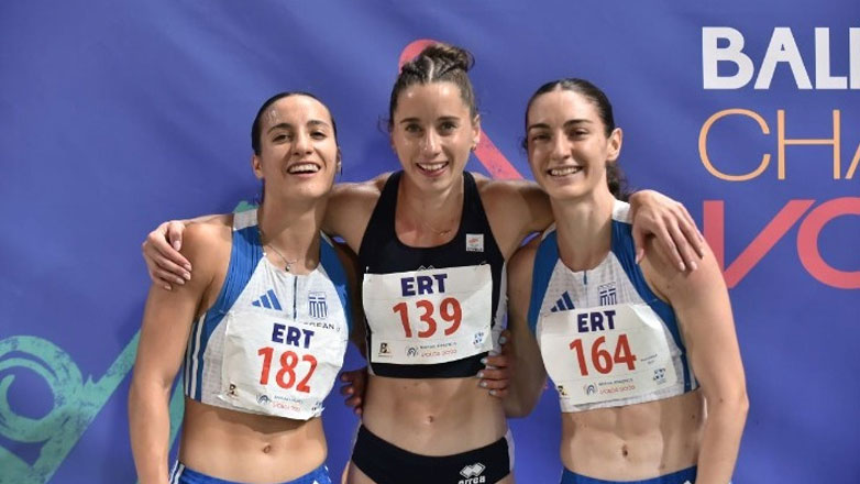 Βαλκανικό 2025: Συλλέκτρια μεταλλίων η Εμμανουηλίδου