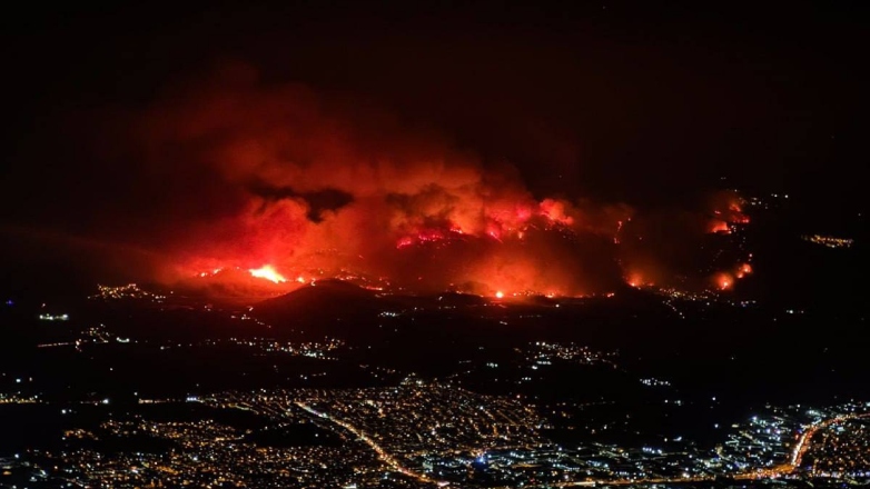 Κόλαση φωτιάς στην Προύσα της Τουρκίας