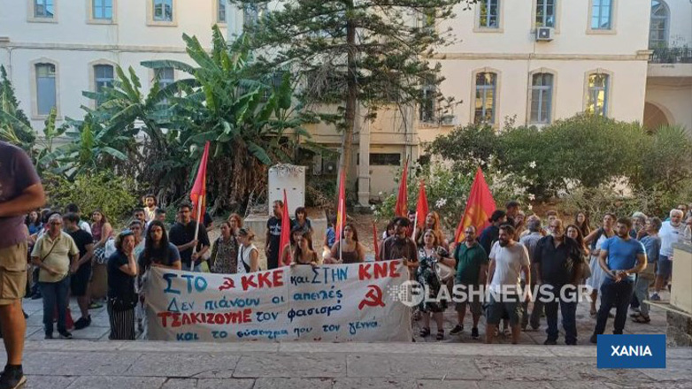 Χανιά: Ένοχοι οι  τέσσερις κατηγορούμενοι για την επίθεση στα γραφεία του ΚΚΕ