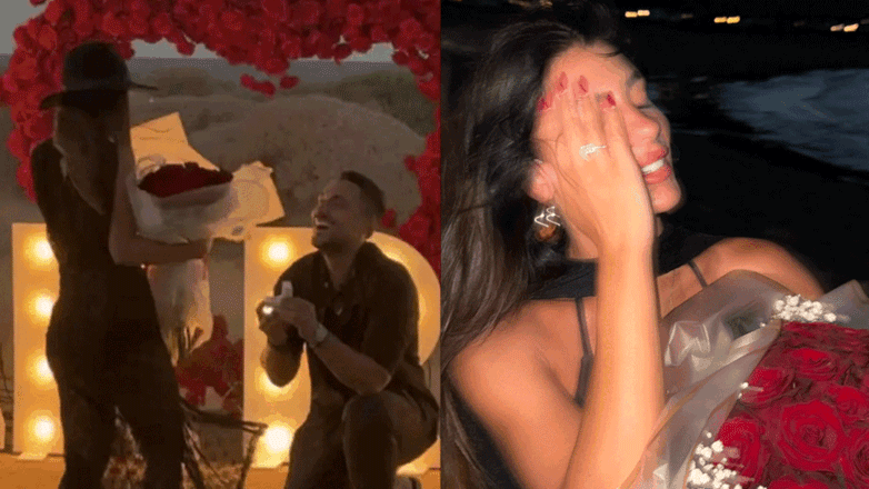 Ο Σάκης Κατσούλης έκανε πρόταση γάμου στη Μαριαλένα Ρουμελιώτη σε ένα άκρως ρομαντικό σκηνικό στη Σκύρο!