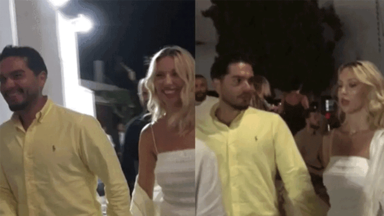 Χρήστος Μάστορας: Χέρι χέρι με την Γαρυφαλλιά Καληφώνη στη Μύκονο – Δείτε το βίντεο