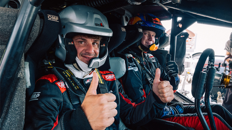 Αδρεναλίνη σε δύο ταχύτητες: Όταν ο Kalle Rovanperä συνάντησε τον Νικόλα Πλυτά