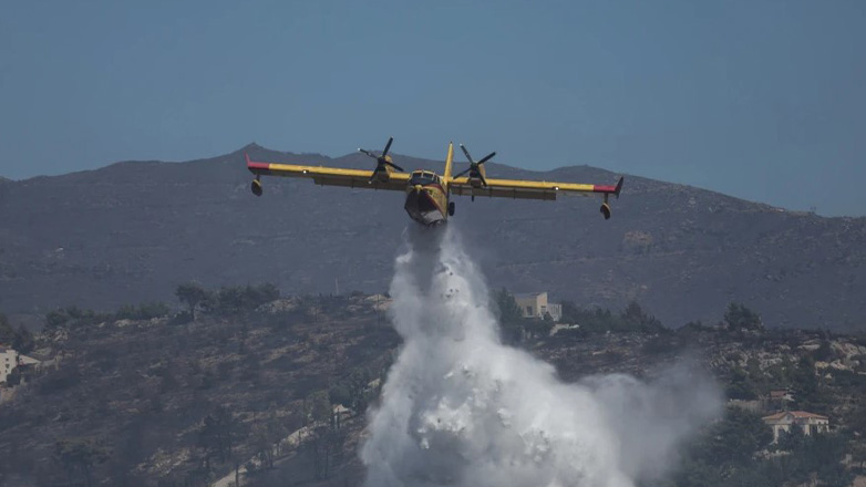 Φωτιά  στην Άσσηρο Θεσσαλονίκης-Διακόπηκε η κυκλοφορία στην παλιά εθνική οδό Θεσσαλονίκης – Σερρών